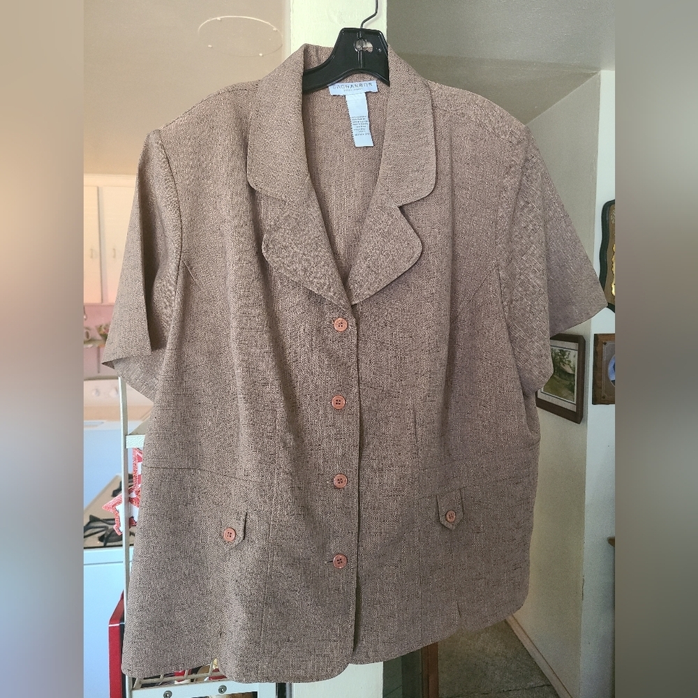 Sag Harbor Dress Woman Pant suit Sz 24W